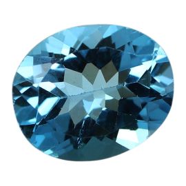 Natural Swiss Blue Topaz Cts. 4.88 Ratti 5.37