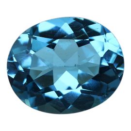 Natural Swiss Blue Topaz Cts. 5.27 Ratti 5.8