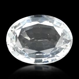 Natural White Topaz Cts 10.11 Ratti 11.11