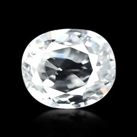 White Zircon Carat 3.8 