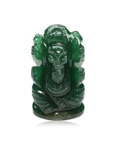 Green Aventurine Ganesha (Zade Ganesh)