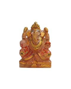 Rose Quartz Ganesha Idol 