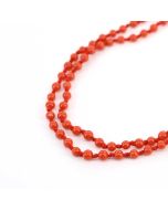 Red Coral Mala 4.86 M.M.